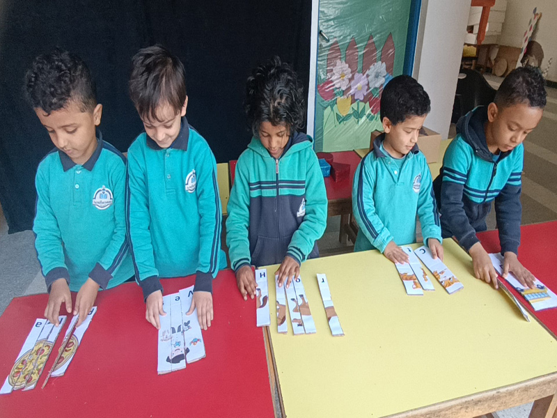 Kg English & Math activity